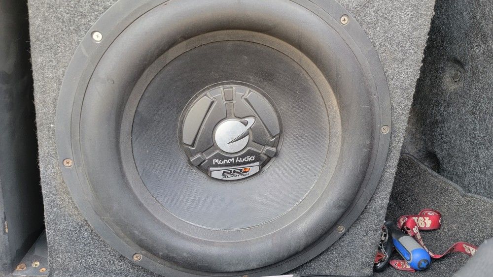 15" Subwoofers Planet Audio Bb2 3000w 1500 RMS