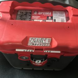 Brand new optima battery red top