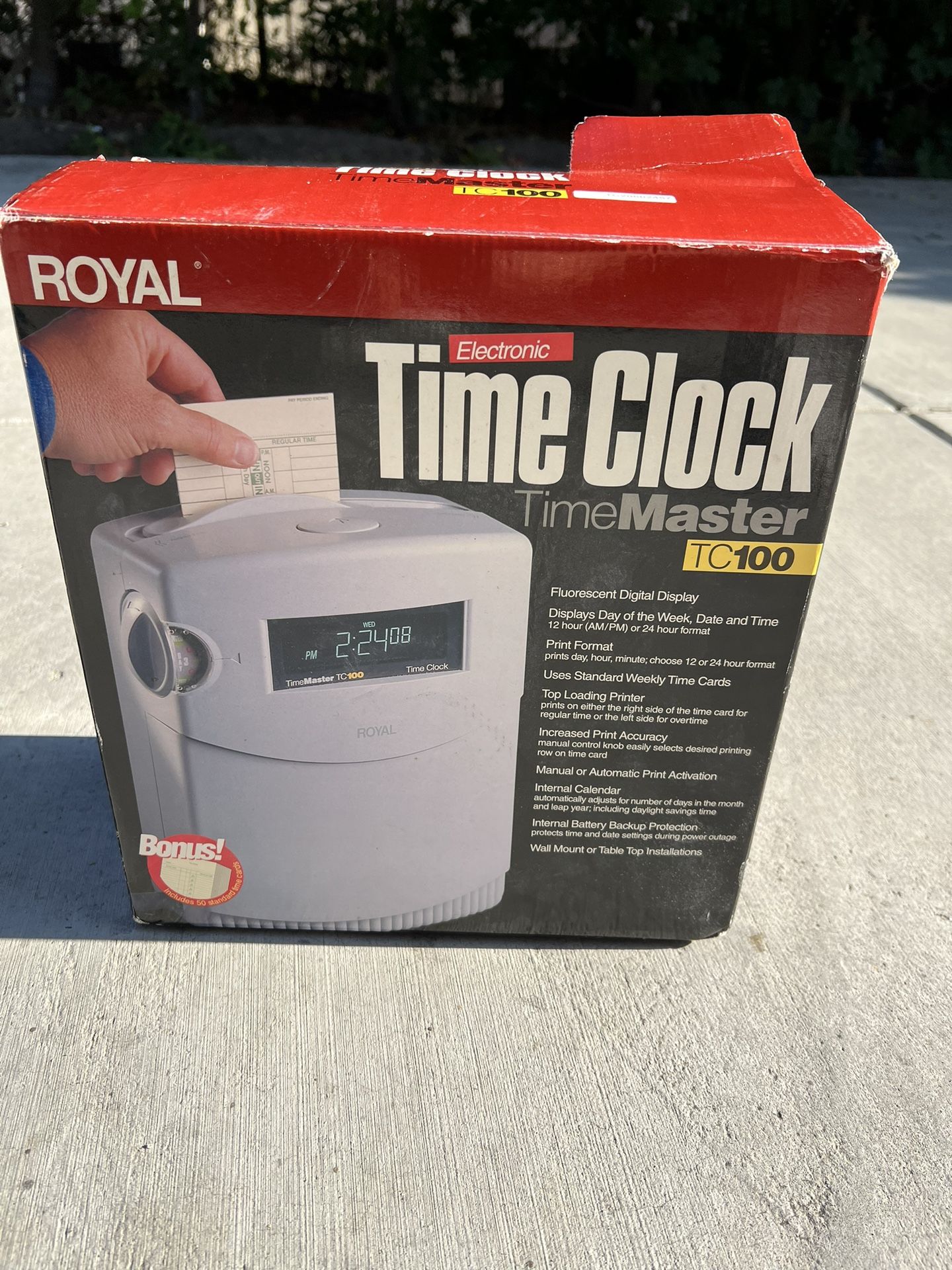 Royal Time Clock TC100