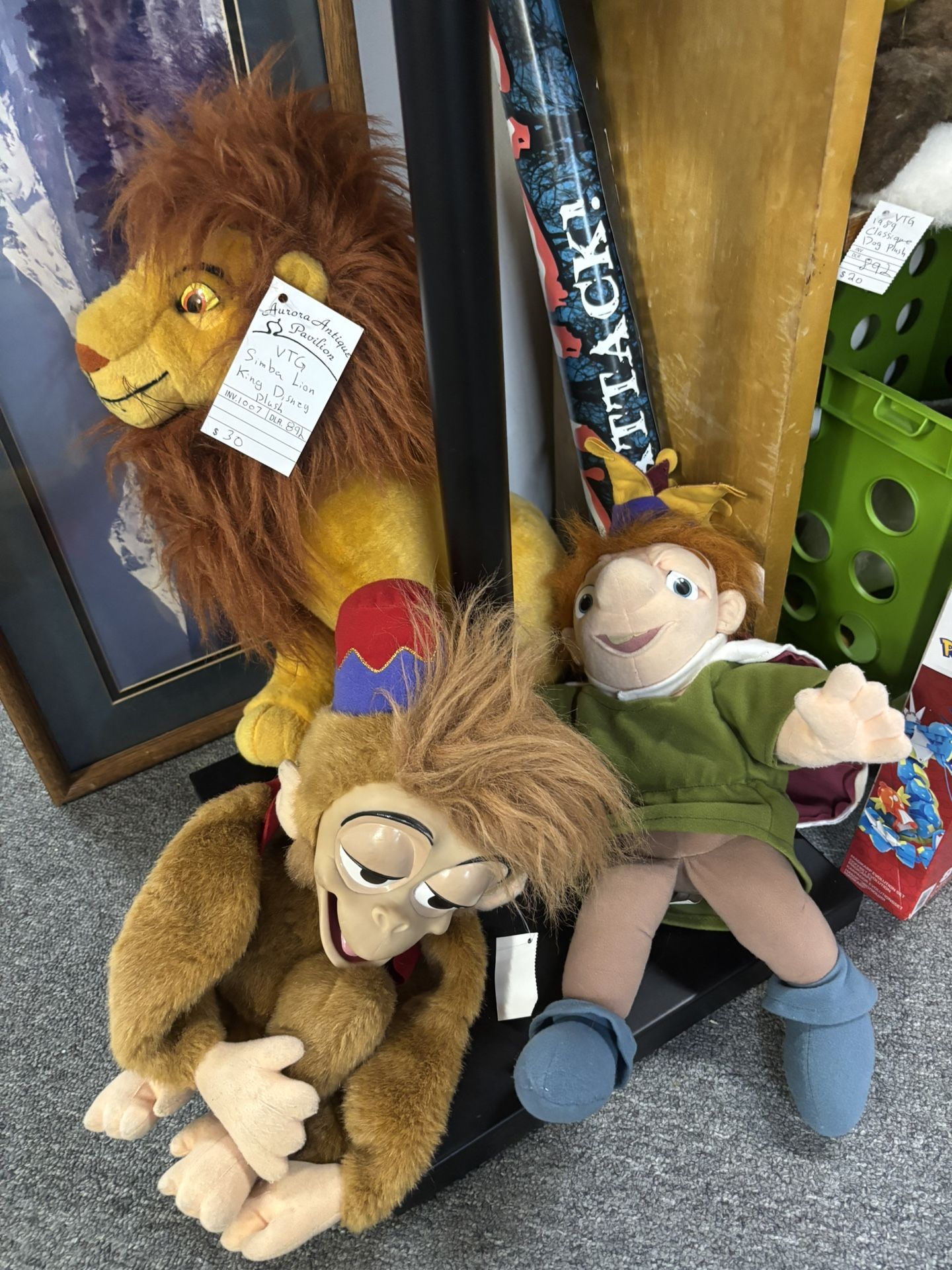 Vintage Disney Plushes
