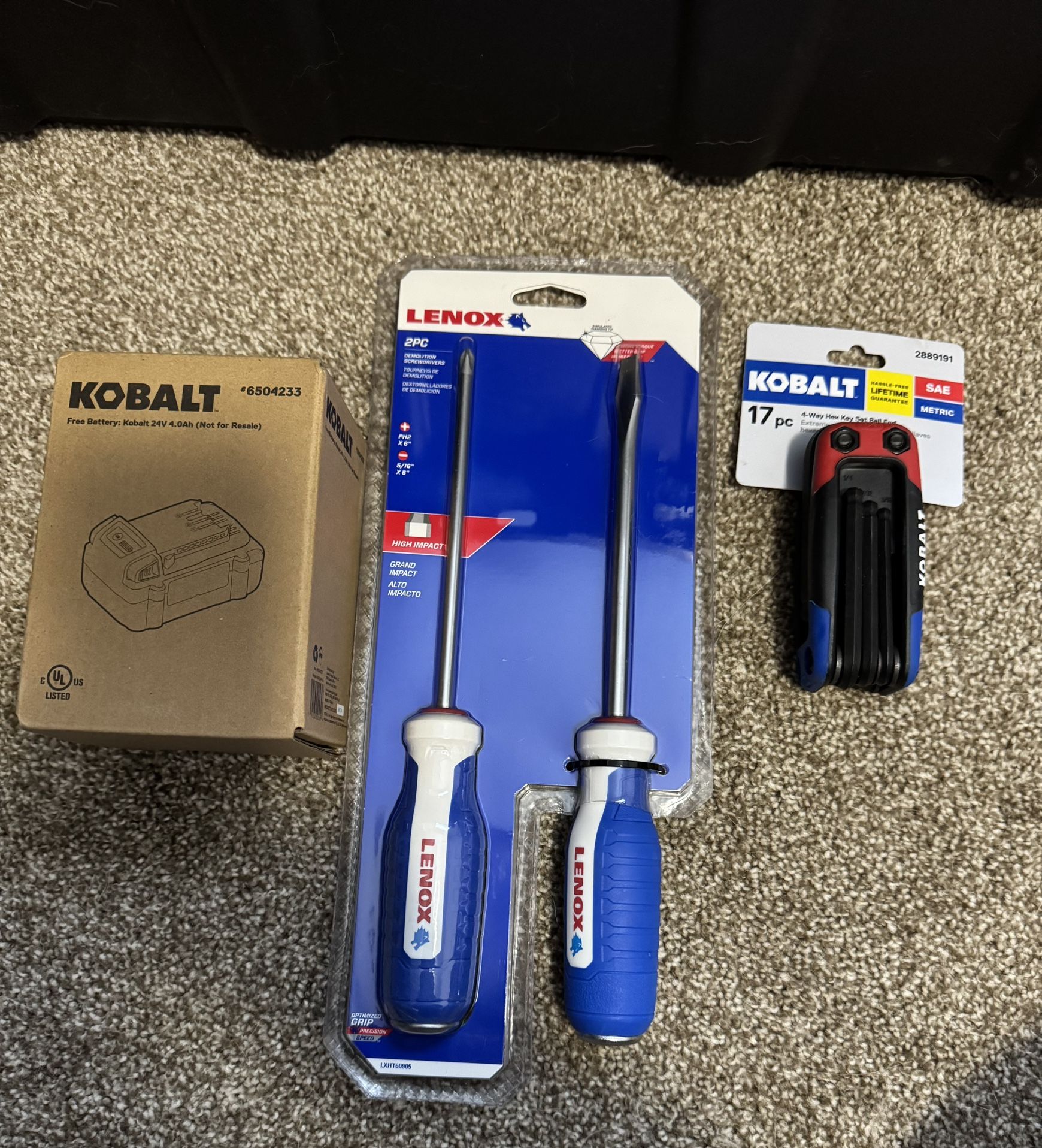 Various new tools