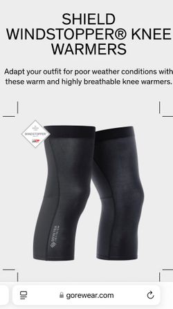 Gore Shield Windstopper Knee Warmers