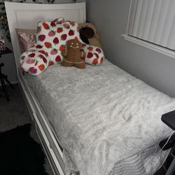 White Twin Bed Frame