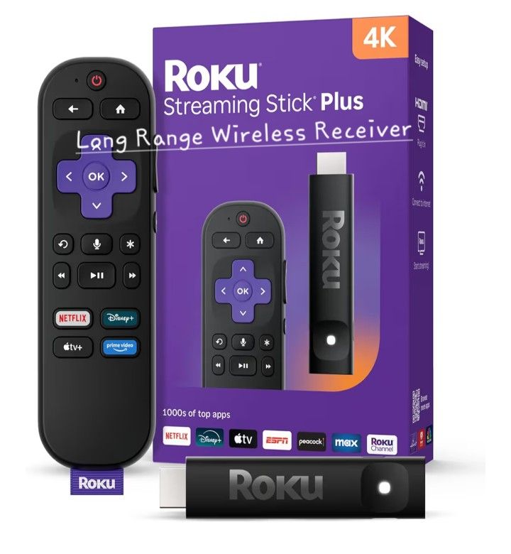 Roku Long Range Streaming Stick, Plus Google Home
