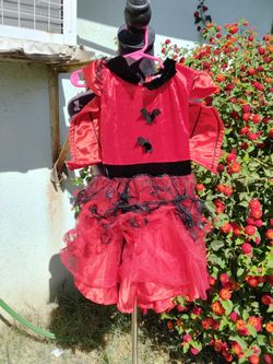 Child's red devil costume size 12-18months