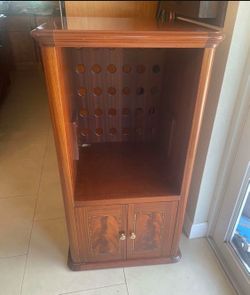 Custom Wood Bar Kitchen Cabinet