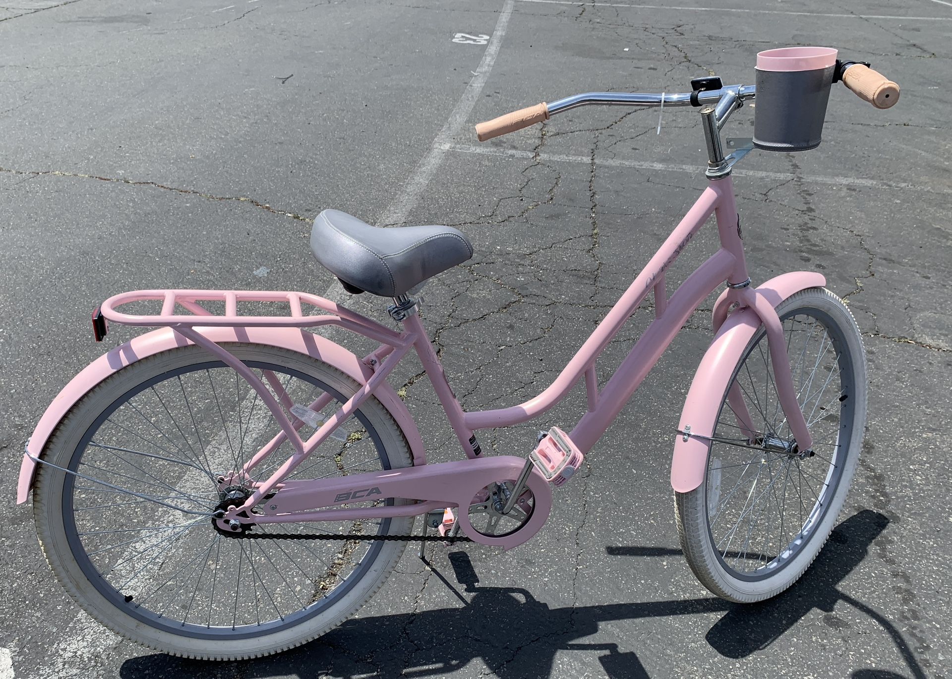 BCA PINK GIRLS BIKE 22” WHEEL
