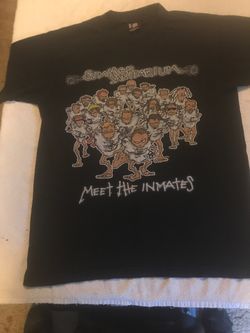 Vintage 2000 Metallica Summer Sanitarium Tour Concert T-Shirt.