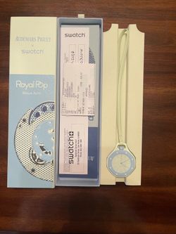 Swatch x AP Royal Pop - Blaue Acht