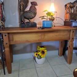 Rustic Console Table 