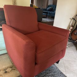 Red Arm Chair