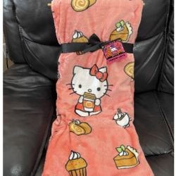 Hello Kitty Fall Blanket