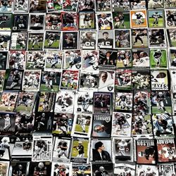  130 Raiders Football Cards 