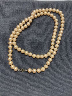 Vintage Pearl Costume Necklace