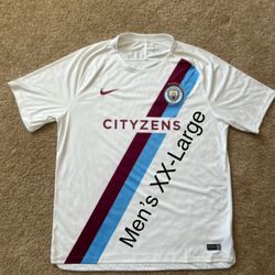 🔥 NIKE LIMITED EDITION Man City CITYZENS Jersey XXL RARE 🔥 