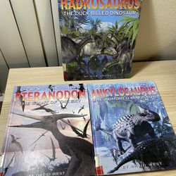 Graphic Dinosaurs Book Set Ex-library books