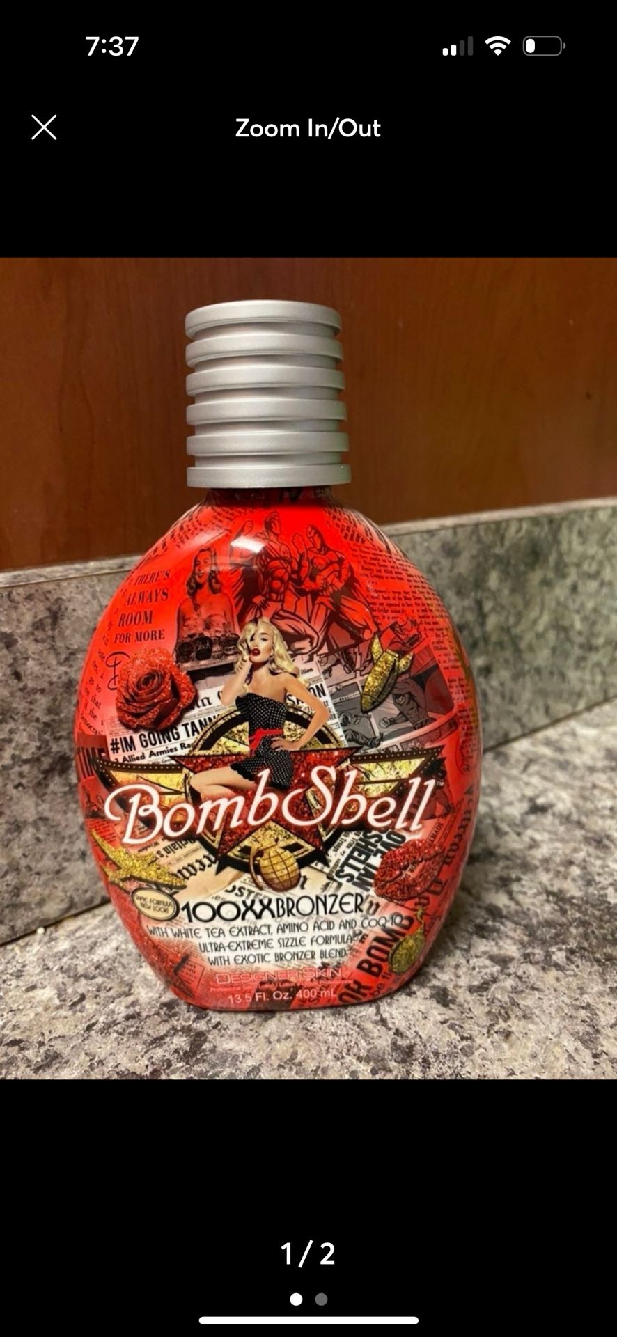 Designer skin tanning Lotion