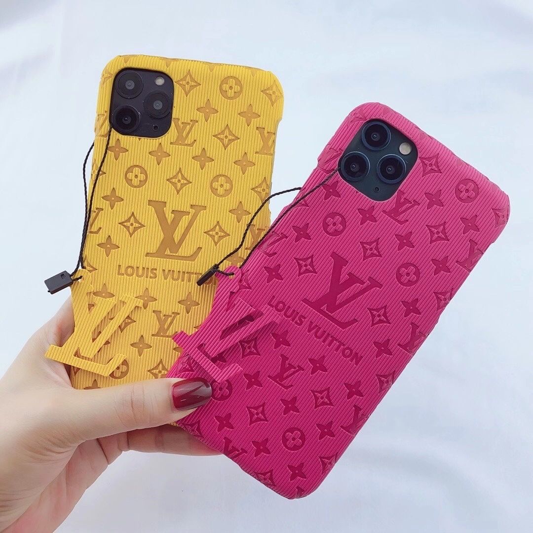 APPLE IPHONE 11/ 11 pro , 12 /12 pro /12 Pro Max Louis Vuitton Fancy Candy Colors Phone Case