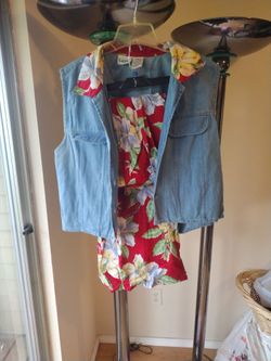 Vest + skirt