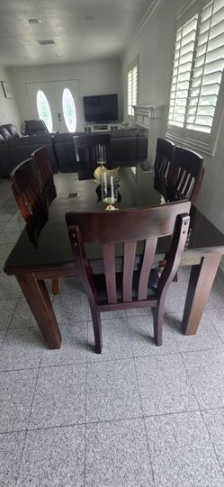 Dining set 6 chairs