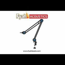 Heavy Duty Studio Mic Stand w/ Boom Arm