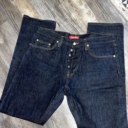 Supreme Selvedge Denim Jeans Size 36