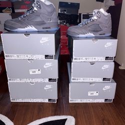 Air Jordan Retro 5(Wolf Grey)Read Description)