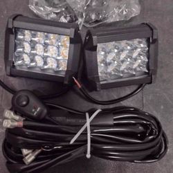 Strobe Light Pods/Luces Para El Cofre/LED Lights/Luces LED