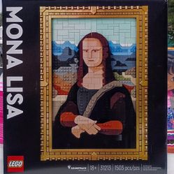 LEGO Art Mona Lisa Wall Art Building Set 31213