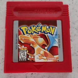 Original Pokémon Red Gameboy Color Game