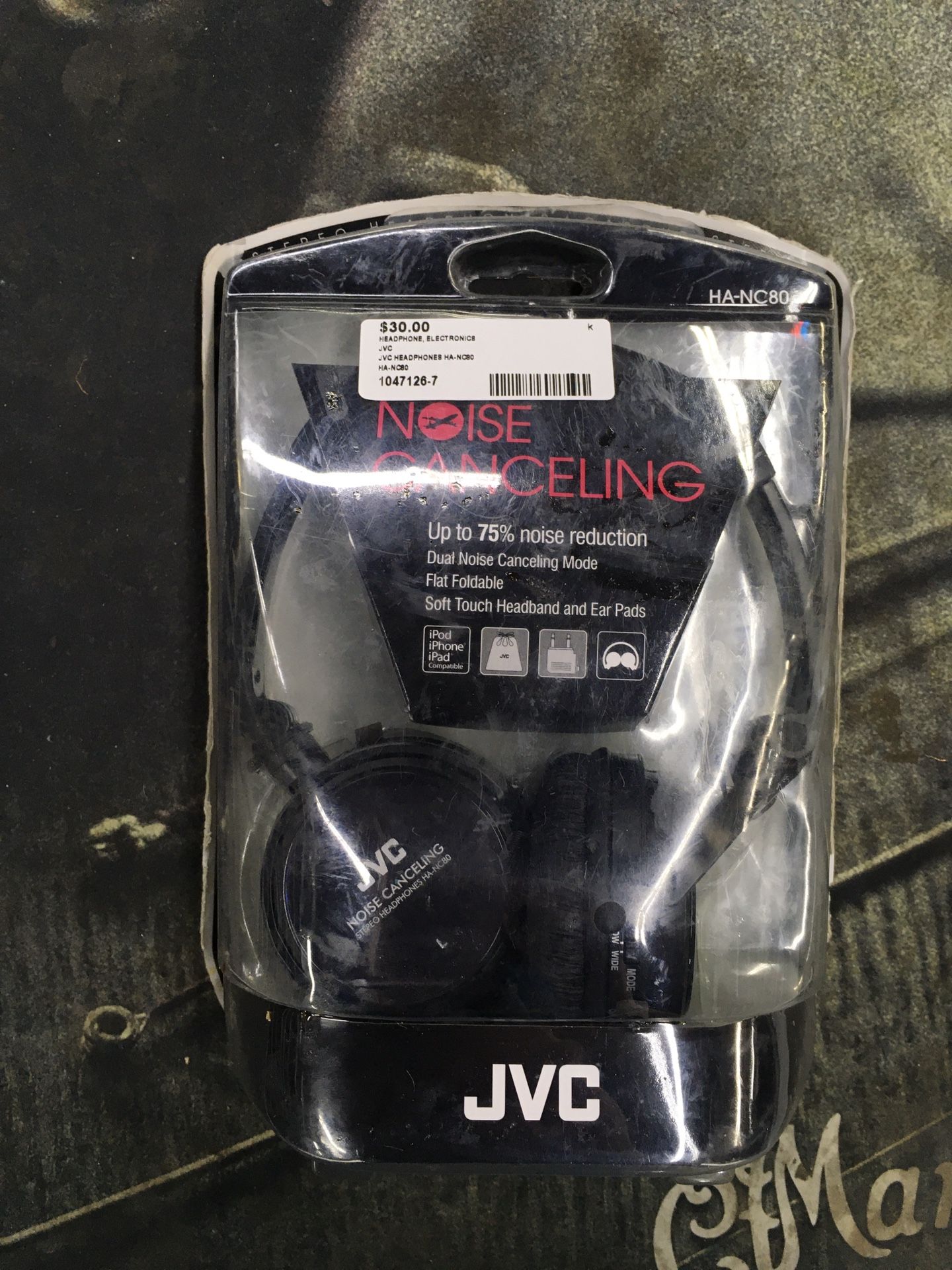 JVC Noise Cancelling Headphones