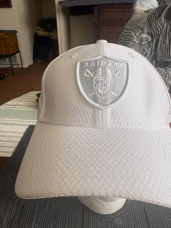 Las Vegas Raiders White NFL Hat