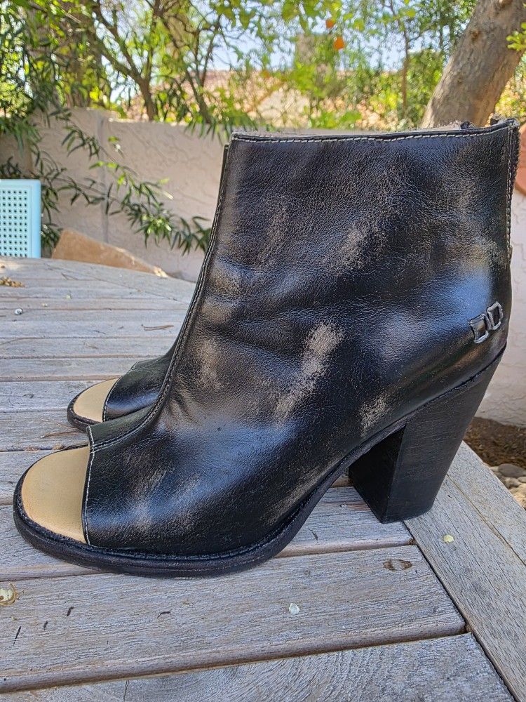 BED STU Leather Boots 8 Womens