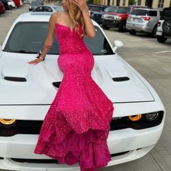 New York Dresses Hot Pink Size 4 