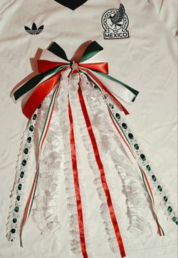 🇲🇽 Moño mexicano hecho a mano / Handmade Mexico Bow 🇲🇽