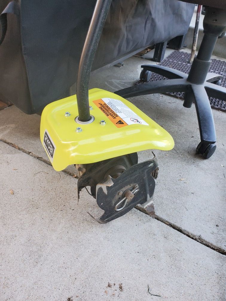 Ryobi 40 volt tiller