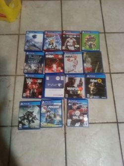 Juegos para ps4northeast 10cada uno