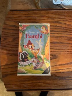 Walt Disney's Classic Bambi VHS