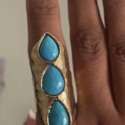 Gold Plate Designer Ring