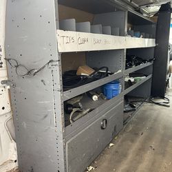 Shelving Storage Tool Rack For Van 