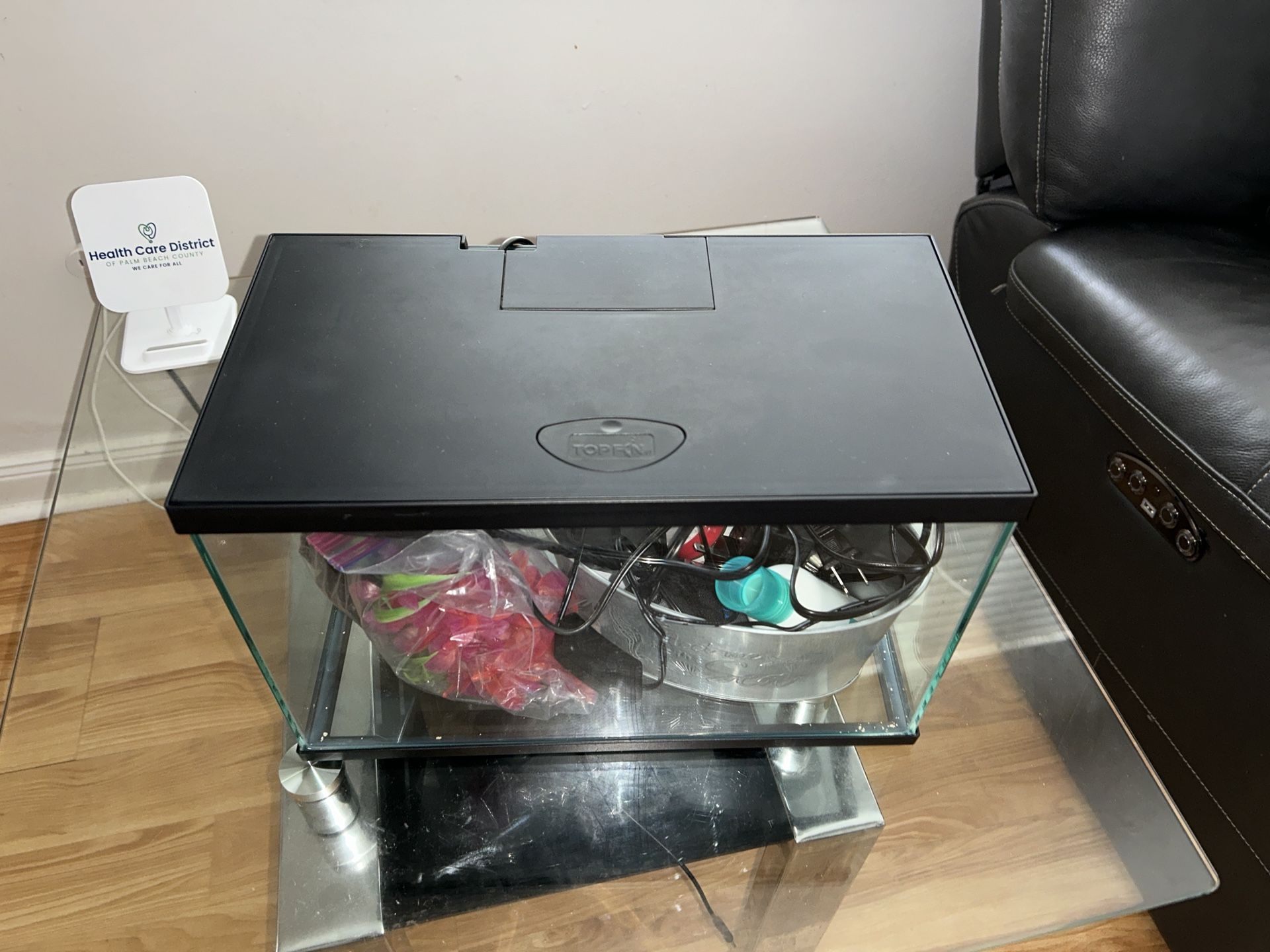 Fish Tank With Accessories 