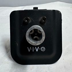 VIVO Black Clamp-On Desk Mount for 1 Monitor, Metal Post Base