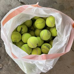 100 Used Tennis Balls