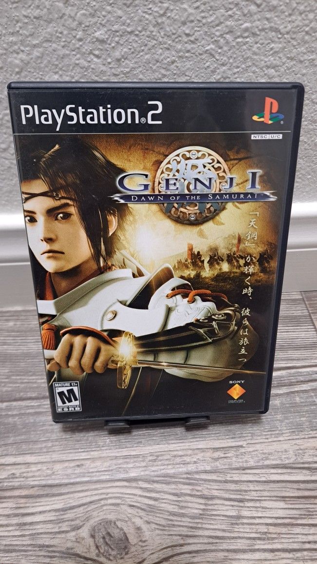 PS2 Genji Dawn Of The Samurai