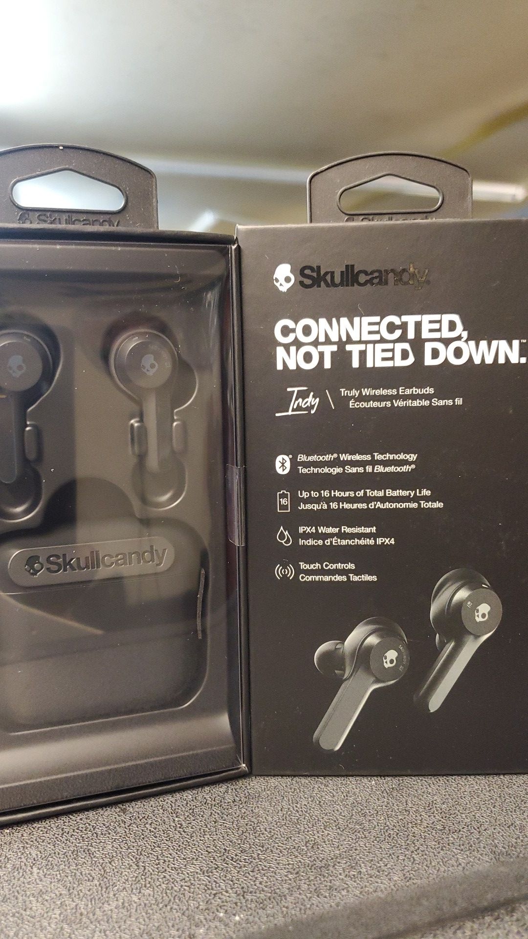 Skullcandy indy and push wireless earbuds