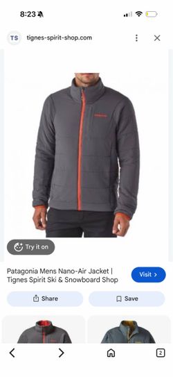 Patagonia men’s nano air jacket