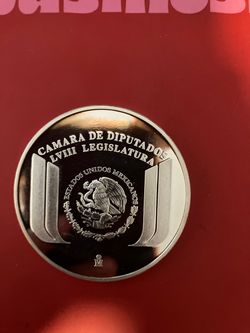 Rare 2 oz Mexico Mint silver .999 coin