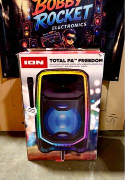 ION 650W Total PA Freedom – High-Power PA Speaker + Wireless Mic | Indoor/Outdoor Events