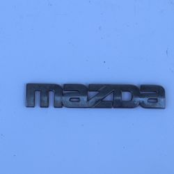 Mazda miata mx5 badge emblem finish panel