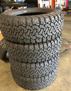 Tires Mud Rugged BFG Ko2 Off Road All Terrain Ridge Grappler Toyo Open Country AT LT MT RT 